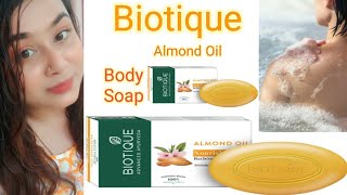 Biotique Almond Oil Body Soap  Body Care PRIYANKA [upl. by Lertnahs723]