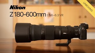 Nikon Z 180600mm f5663 unboxing and first impressions finally a Nikon 600mm zoom [upl. by Ecilayram865]