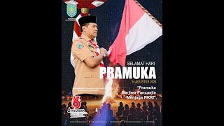 UPACARA PERINGATAN HARI PRAMUKA KE 63 quot14 AGUSTUS 2024quot [upl. by Koral398]