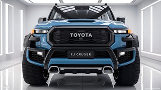 2025 Toyota FJ Cruiser The Legendary SUV is Back and Better Than Ever [upl. by Zena]