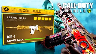 ICR 1 NO RECOIL CLASS IN COD MOBILE [upl. by Reivaxe]