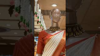 Easy way to pally pleating drapedby gokuldasdrapingsaree sareedraping sareewearing saree [upl. by Moon272]