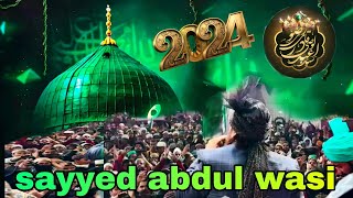 Sayyed Abdul Wasi Qadri Razavi  Zameen O Zama Tumhare Liye 2024 [upl. by Aslin886]