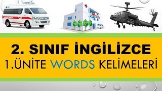 2 Sınıf İngilizce 1 Ünite Words Kelimeleri [upl. by Eldwun366]