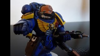 Sideshow Collectibles Warhammer 40000 Brother Hervictus of the Ultramarines Space Marine Statue [upl. by Ludmilla270]