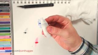 WEBRIL PADS Applying Chalk for Car Designs  Tissues and Paper Towels Compared [upl. by Ahserkal]