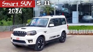 Mahindra Scorpio Classic S11 🔥 2024 Model SUV  Scorpio On Road Price finance Lone EMI Review [upl. by Nilyac521]