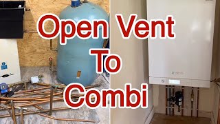 How To Convert A Heat Only Boiler To A Combi Boiler  Central Heating [upl. by Hartill]