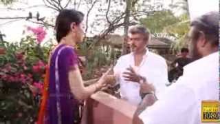 veeram movie making  action amp songs shooting [upl. by Enilrek19]