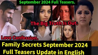 Family Secrets Starlife September 2024 Full Teasers Update in EnglishAnami amp Adhiraj [upl. by Sarid]