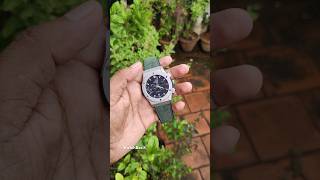 Hublot Classic Fusion Chronograph Silver Green Review Malayalam [upl. by Burnett]