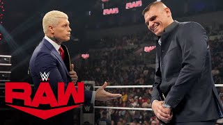 Cody Rhodes and Gunther come facetoface Raw highlights Oct 14 2024 [upl. by Ymer339]