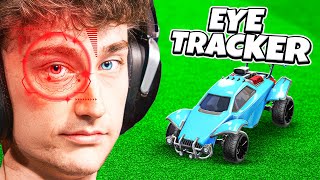 Rocket League PRO Uses EYE TRACKER [upl. by Hanad]