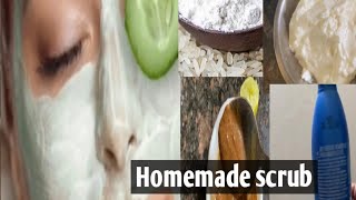 Best Homemade Face Scrubs For Glowing Skin [upl. by Dnomed131]