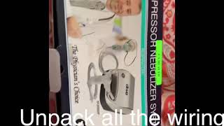 How to use Compressor Nebulizer system from drive  correct way [upl. by Walford]