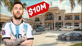 Heres how LIONEL MESSI lives 2024 [upl. by Lanette]