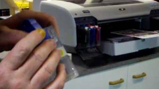 Lyson Refillable Ink System for the Epson Pro 4880 Part 2 of 2 [upl. by Ssilb248]