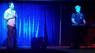 Vic Mignogna concert with Todd Haberkorn Journey Open Arms [upl. by Assirrec]