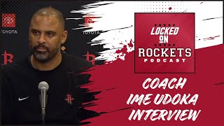 Ime Udoka  Postgame Houston Rockets Vs Philadelphia 76ers  20242025 NBA Season [upl. by Cristi]