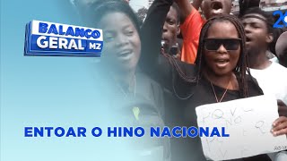 BalançoGeral  Matavel Questiona Por Que Pararam de Entoar o Hino antes dos 25 minutos [upl. by Fulton]