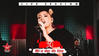 JO  Mie Dor de Tine Cover Malina Olinescu  Live Session [upl. by Yedorb]