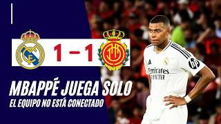 REAL MADRID con MBAPPÉ y todas sus estrellas no logró más que un empate 11 contra MALLORCA [upl. by Traver]