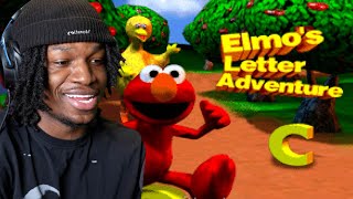 One of my favorite childhood games   Elmos Letter Adventure [upl. by Melvina931]