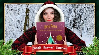 Harry Potter Insight Editions Hogwarts Seasonal Surprises Advent Calendar ❄️ [upl. by Drake]