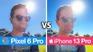 Pixel 6 Pro vs iPhone 13 Pro Camera Comparison Test [upl. by Acinomal]