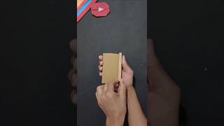 How to make cardboard shooting toy shorts [upl. by Orlando]