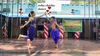 SRI KODANDARAMA SWAMY SKRS EM HIGH SCHOOL CHATHU NEHA DANCE POGRAM [upl. by Reyotal]