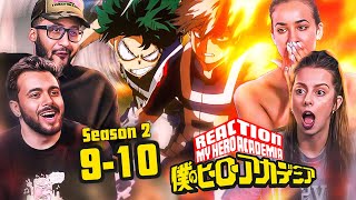 Deku vs Todoroki My Hero Academia  2x9 amp 2x10 Team Wellz Reaction [upl. by Wagner]