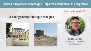 Le changement climatique en région  Benoît Laignel [upl. by Yrelav]