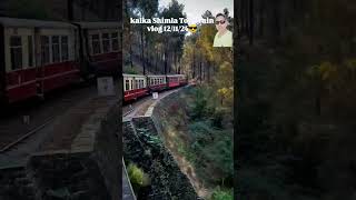 kalka Shimla Toy Train vlog 📸🚂🚃viralvideo shimlatoytrain shortvideo Sandeepsirmourihimachalwala [upl. by Gnihc29]