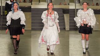 Chopova Lowena Spring Summer 2024 Fashion Show  London Fashion Week [upl. by Giesecke]