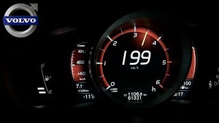 2016 Volvo V40  D2 88 kW  0200 kmh  acceleration 042 [upl. by Monda]