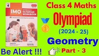 🏆 Crack the Maths Olympiad  Geometry Class 4  Chapter 5  Part 3  Q 13 to 18  MTG  2024  25 [upl. by Nomelihp]