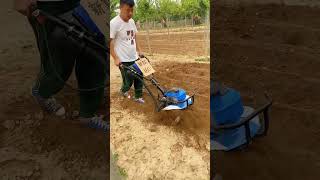 Rotary tillage weeding and furrowing [upl. by Evelyn382]