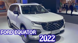 FORD EQUATOR 2022 un nuevo y excéntrico SUV nueva alternativa [upl. by Alehc]