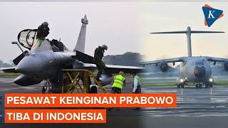 6 Jet Rafale dan 4 Airbus A400M Perancis Tiba di Indonesia [upl. by Vinia]