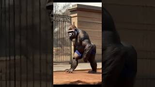 Man transforms into a Gorilla on AGT Americas got talent americagottalent magic [upl. by Docia364]