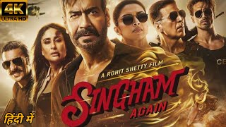 Singham Again Full Movie 2024। New Released Bollywood Action Movie in 4k। Ajay Devgan।Review amp Fact [upl. by Toma804]