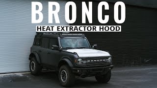 BRONCO ADVANCED FIBERGLASS HOOD INSTALL [upl. by Argella]