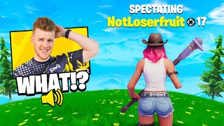 I went undercover in Lachys OG Fortnite Game [upl. by Reg]