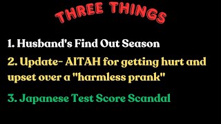 3 Things Husbands Find Out Season UPDATE on a husbands quotharmless prankquot Japanese Scandal [upl. by Nylekoorb]