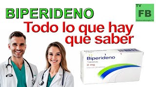 BIPERIDENO Para qué Sirve Cómo se toma y todo lo que hay que saber ¡Medicamento Seguro👨‍🔬💊 [upl. by Aerdnas292]