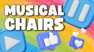 musical chairs🪑musical chairs song that stops🪑 musical chairs music with stops [upl. by Eirellav136]