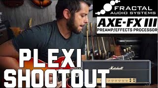 Axe FX III Marshall Plexi Shootout [upl. by Neneek]