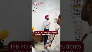 IPB PO Academy students visited the IPB Head Office in Mohali [upl. by Pasol]