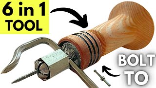 One Bolt Endless Possibilities The Most Versatile Tool I’ve Ever Made diytools woodworking [upl. by Hermes413]